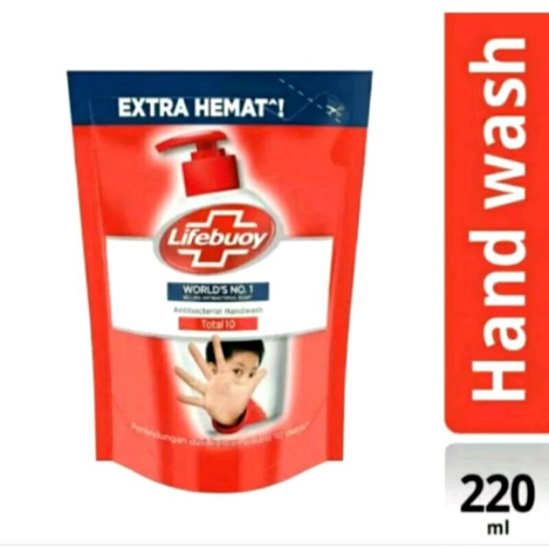Hand Wash Lifebuoy Total 10 220ml