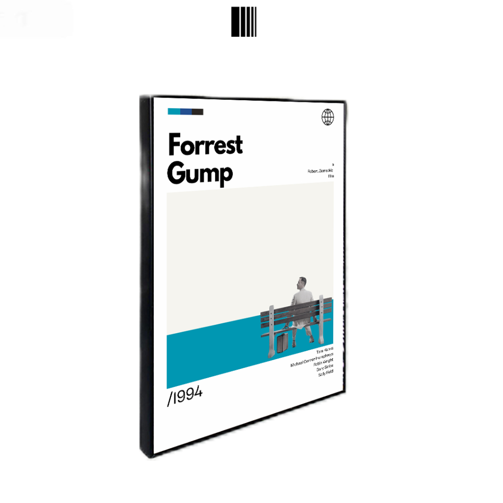 Poster Frame Blok - Forrest Gump Film