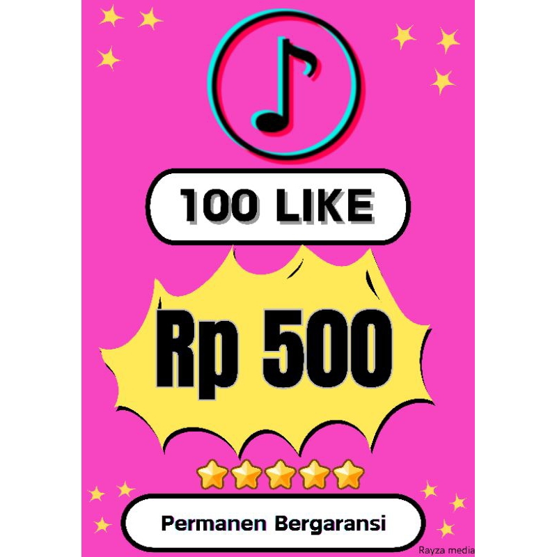 Follower like view Tiktok Permanen Real Aktif Murah Proses Cepat