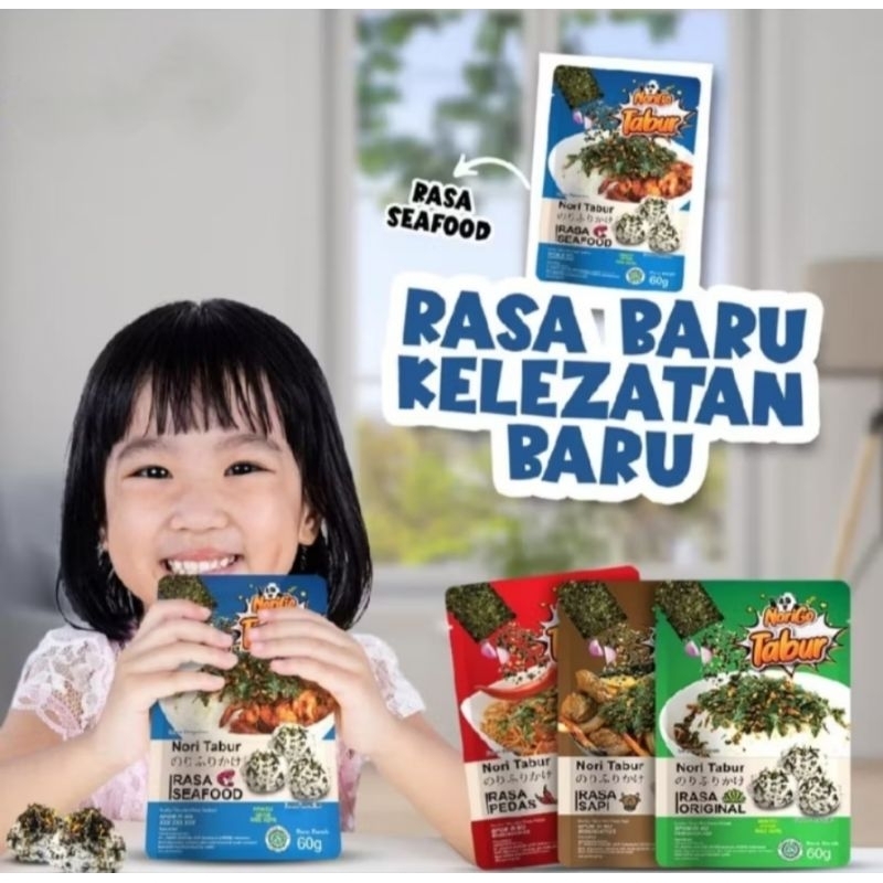 

NORIGO NORI TABUR Rumput Laut 60gr