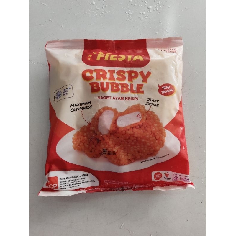 

Jual Nuget Fiesta crispy buble 400g