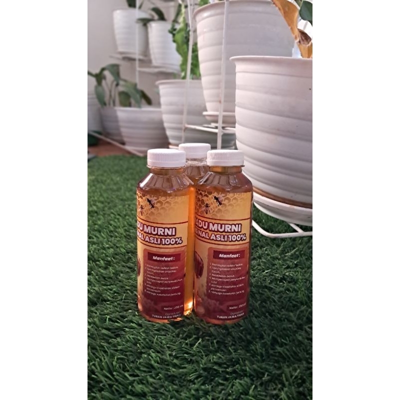 

Madu Asli Original asli Tuban 250 ml