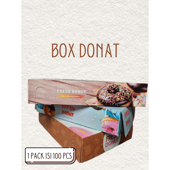 

Kemasan cantik/ Dus Donat/ Box Donat/ isi 6 donat