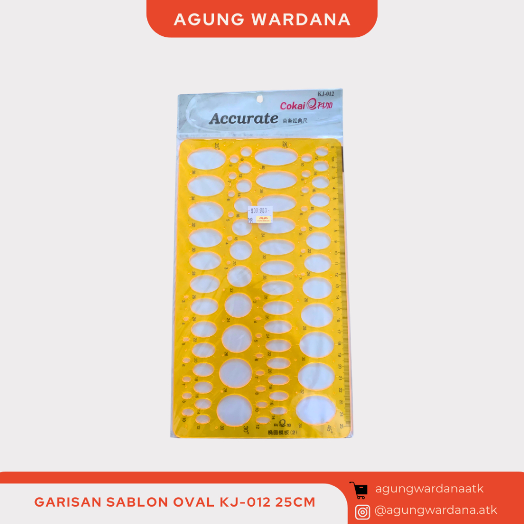

PENGGARIS SABLON BENTUK OVAL KJ-012 UKURAN 25CM