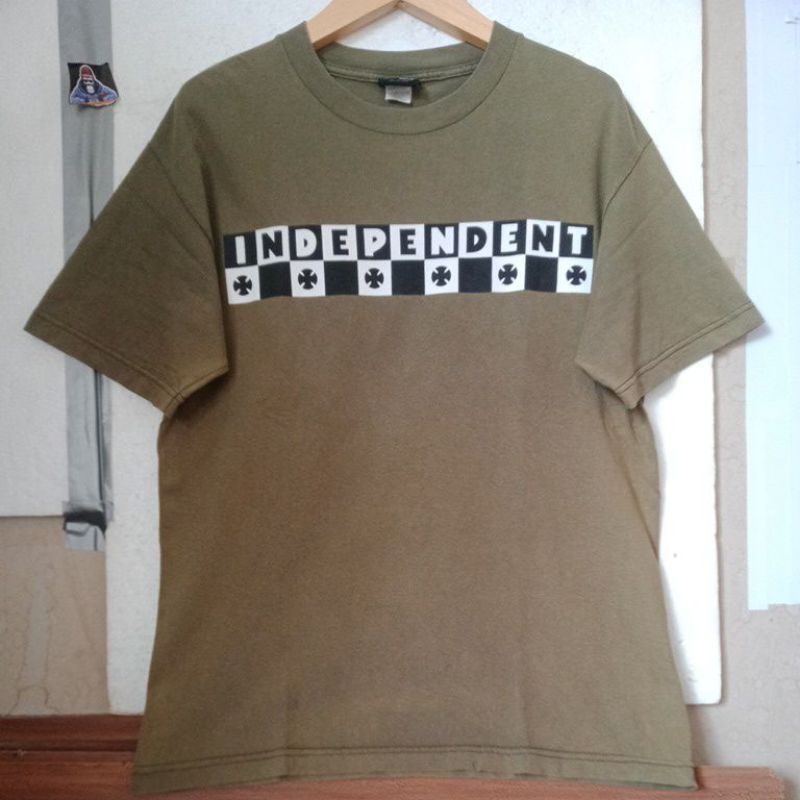 INDEPENDENT skateboarding t-shirt built up size M fit L second original