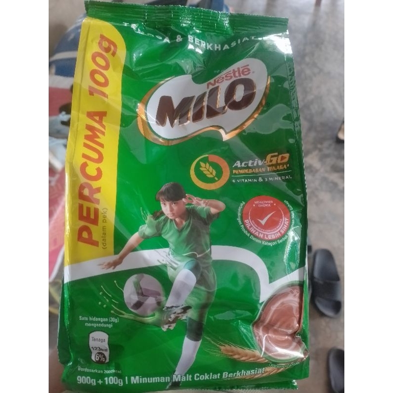 

Milo Malay 900+100 gram exp 03/2026