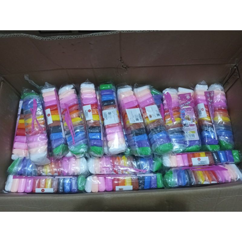 Clay / Clay Mainan Isi 12 Warna / Clay isi 12