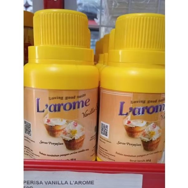 

Larome Vanilla Susu - Zeelandia 40gr