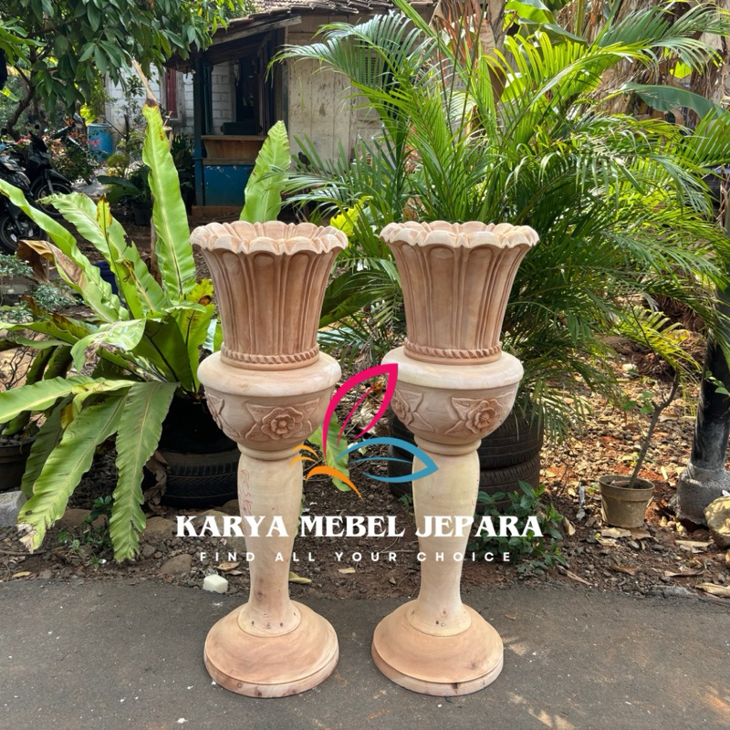 

[NOTA INVOICE BUNGA / TEMPAT BUNGA] JAMUR MUTIARA T 100 CM