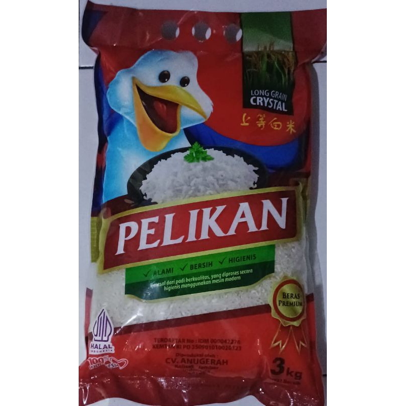 

beras premium pelikan 5 kg