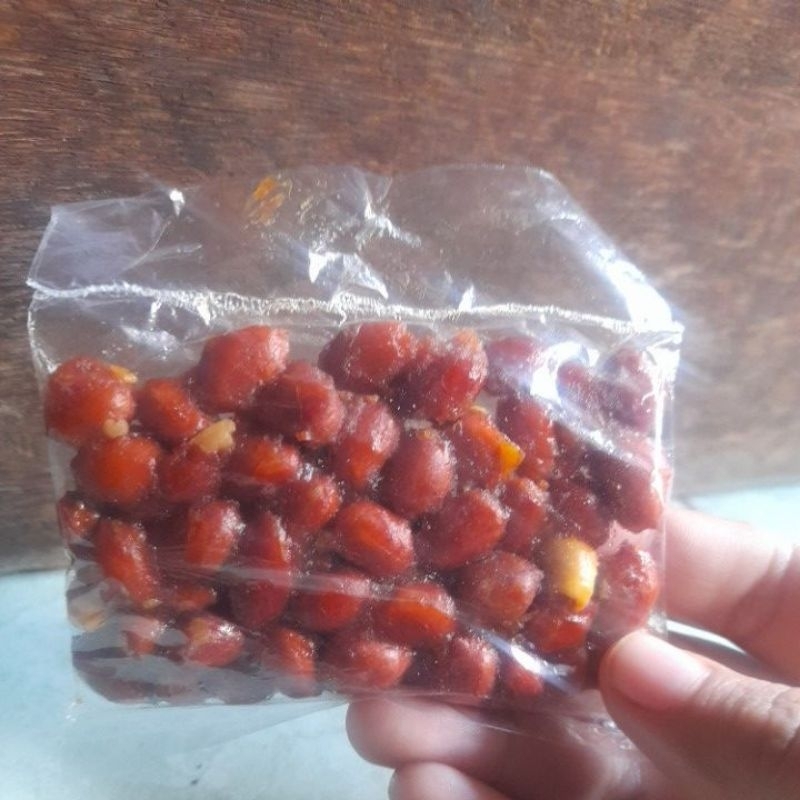

kacang pedas manis 1 pack isi 10 bungkus