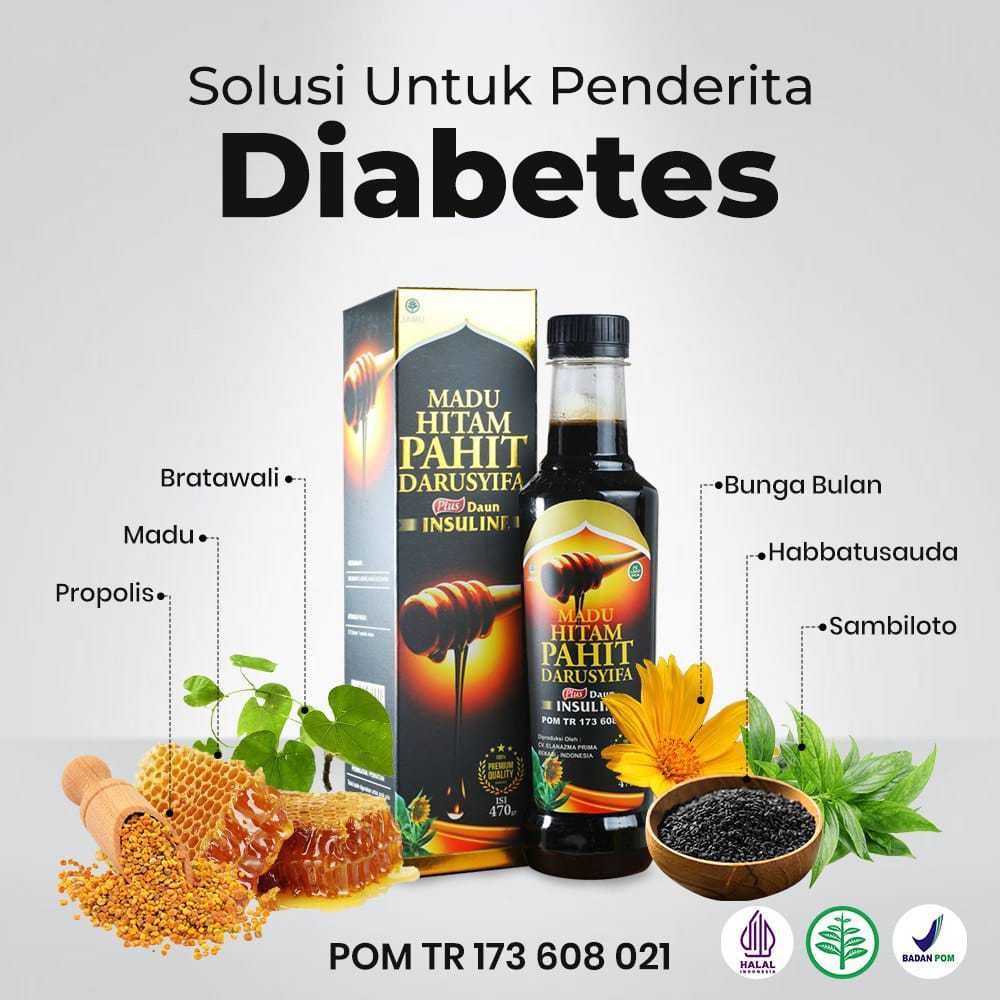 

Darusyifa Madu Pahit Hitam Insulin 470 gram