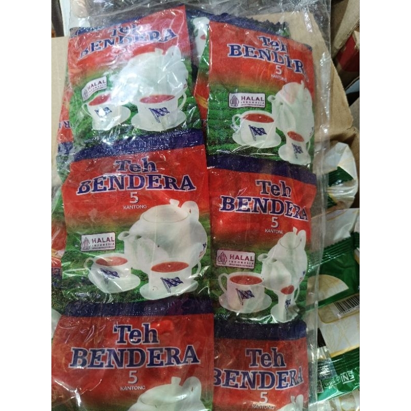 

Teh bendera saset rencengan 6pcs