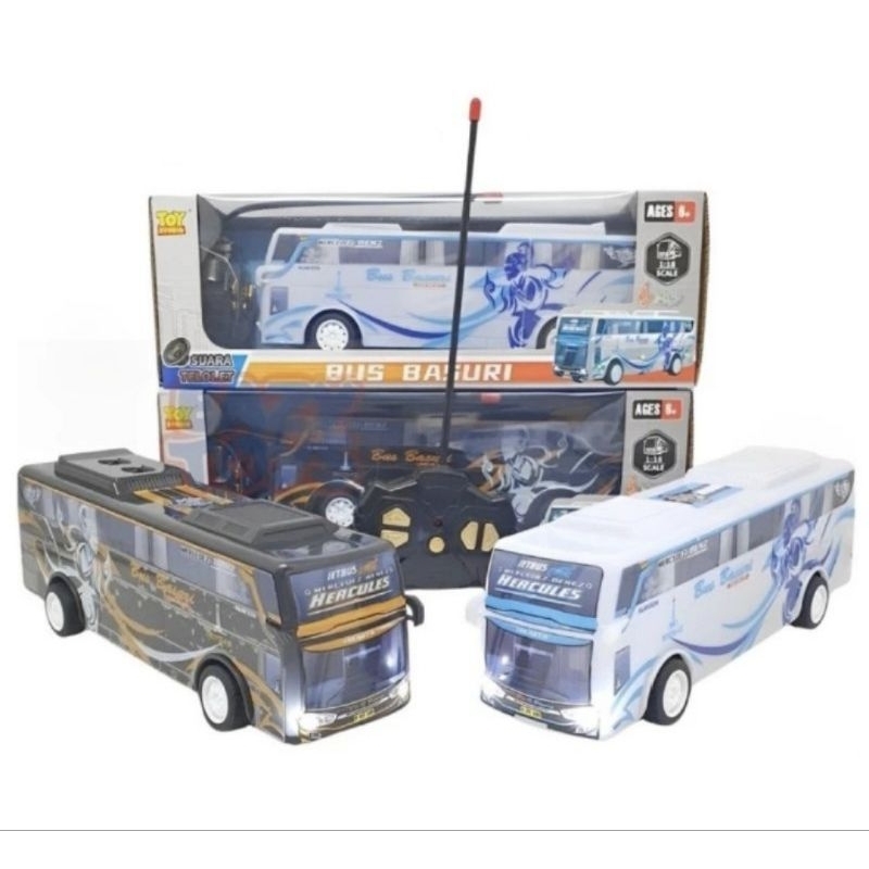Mainan RC Remote Control Bus Bis Basuri