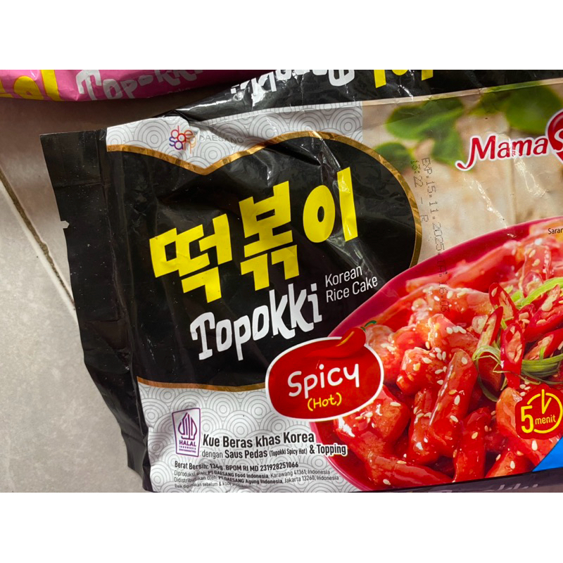 

Topokki Mamasuka All Varian Pedas Manis Creamy