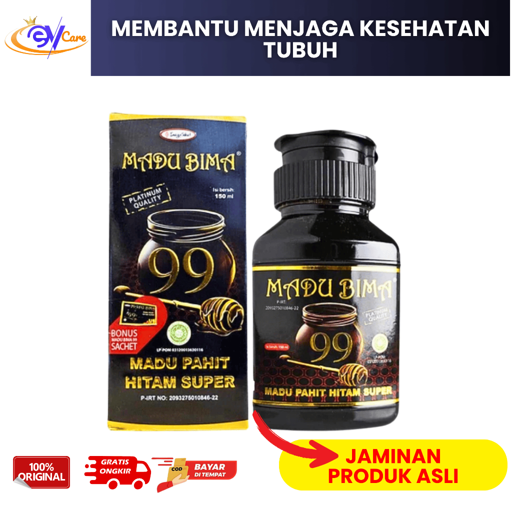 

Madu Bima 99 Original Madu Hitam Pahit Super 150 ML