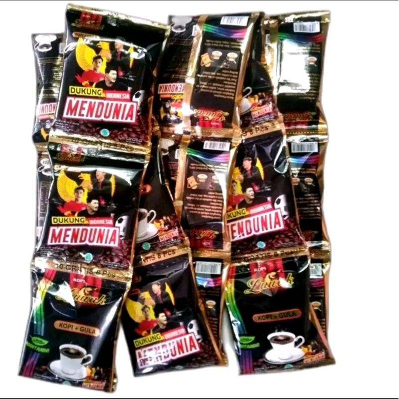 

2 Renceng kopi luwak+gula (30 pcs )