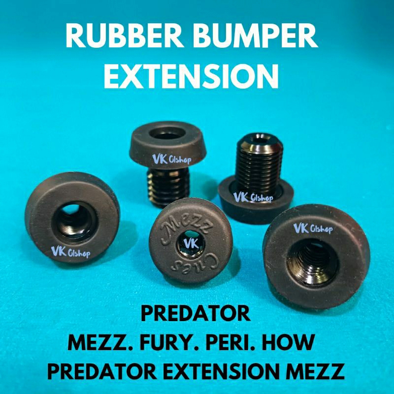RUBBER BUMPER EXTENSION | STIK BILLIAR MEZZ•FURY•HOW•PERI•PREDATOR•PREDATOR EXT MEZZ
