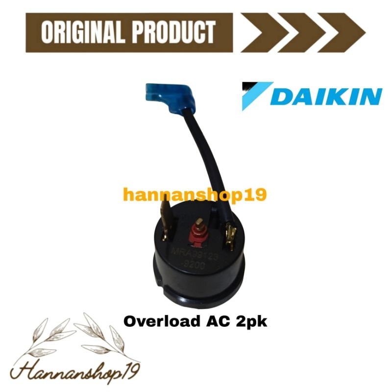 Overload AC 1/2pk - 2pk Daikin - Overload AC Daikin 1/2pk,3/4pk,1pk,1,5pk,2pk.