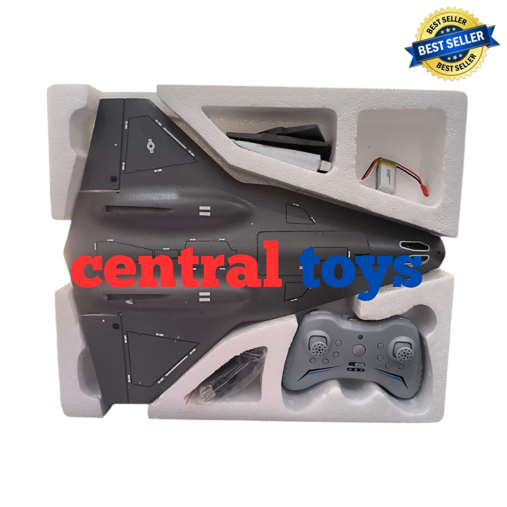 pesawat rc FX9672 6-axis gyro 6G 3D RTF rc plane stealth aircraft