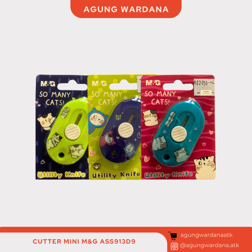 

CUTTER MINI M&G ASS913D9 / MINI CUTTER KUCING LUCU