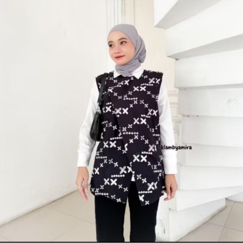Outer Rompi Batik Jumputan