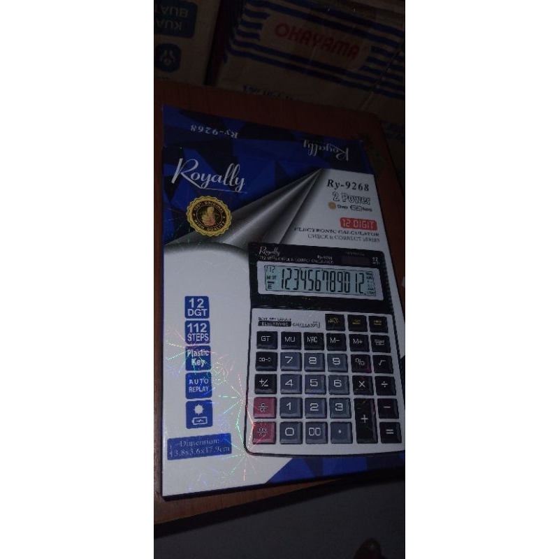 

Kalkulator Royally Ry-9268 12 Digit