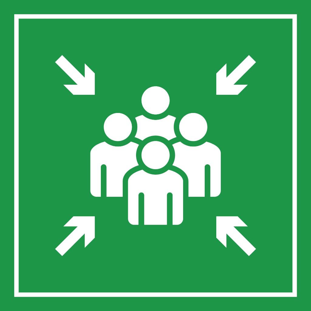 

Stiker Titik Kumpul / Assembly Point