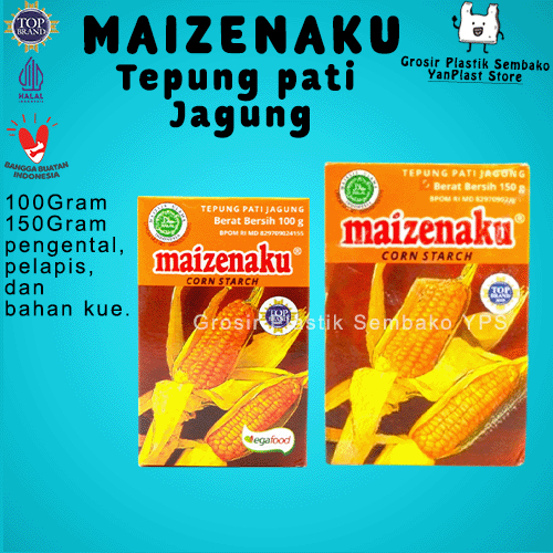 

Tepung Jagung Maizenaku Berat 100gr dan 150gr