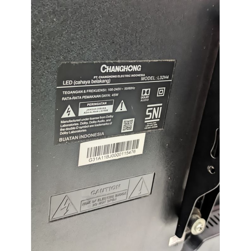 TV Changhong 32" Android TV Second