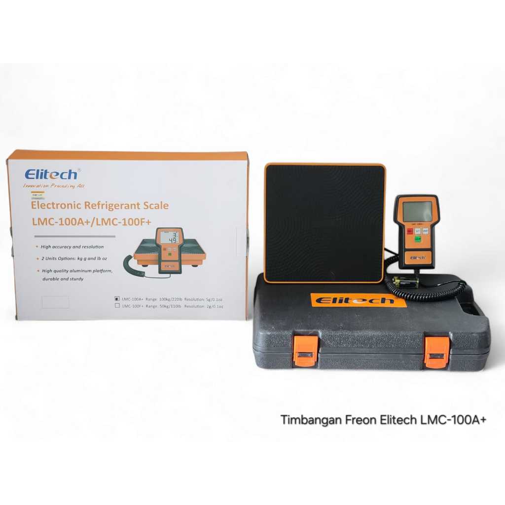 Timbangan Freon Elitech LMC-100A+