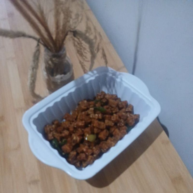 

tempe orek cabe hijau