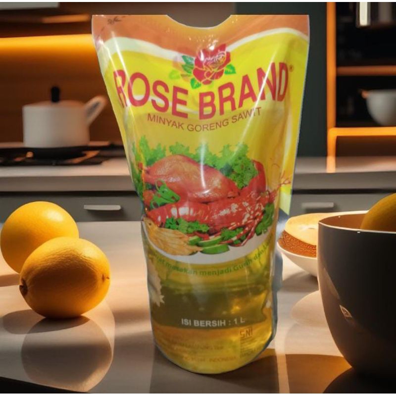 

(COD) PROMO!! Minyak Goreng Rose Brand 1 Liter kemasan Pouch / Minyak Goreng Murah / Promo Minyak Goreng 1 pcs
