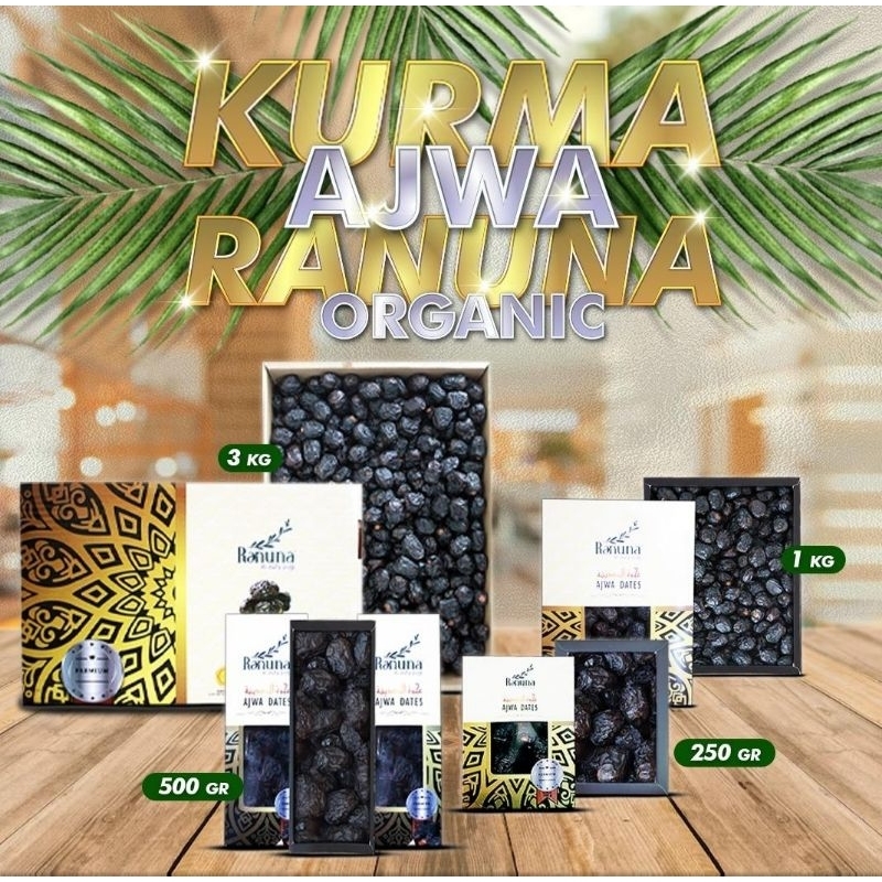 

Kurma Ajwa By Ranuna Ajwa Dates Kurma Nabi Kurma Ajwah