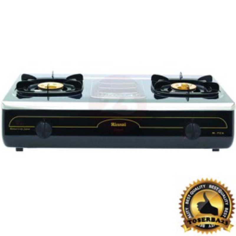 Kompor Gas Jumbo rinnai RI-712A / Kompor Gas 2 tungku rinnai