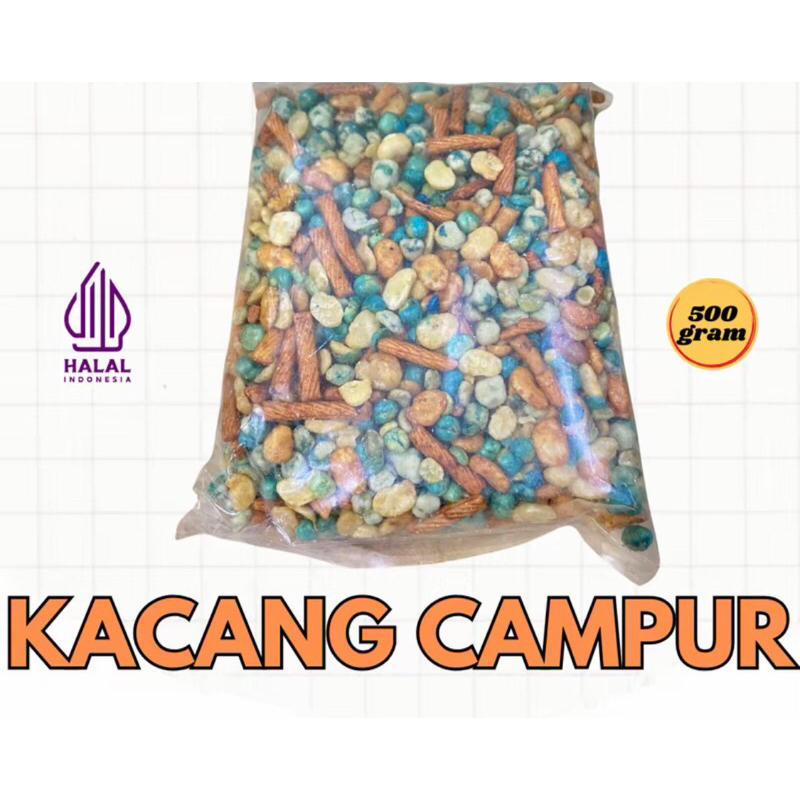 

Kacang Campur/Mix 500 Gram