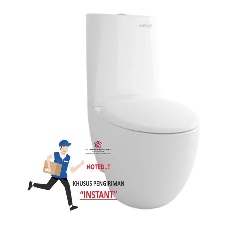 KURIR INSTANT Kloset Duduk TOTO CW811NPJ / SW811NJP (s-trap)