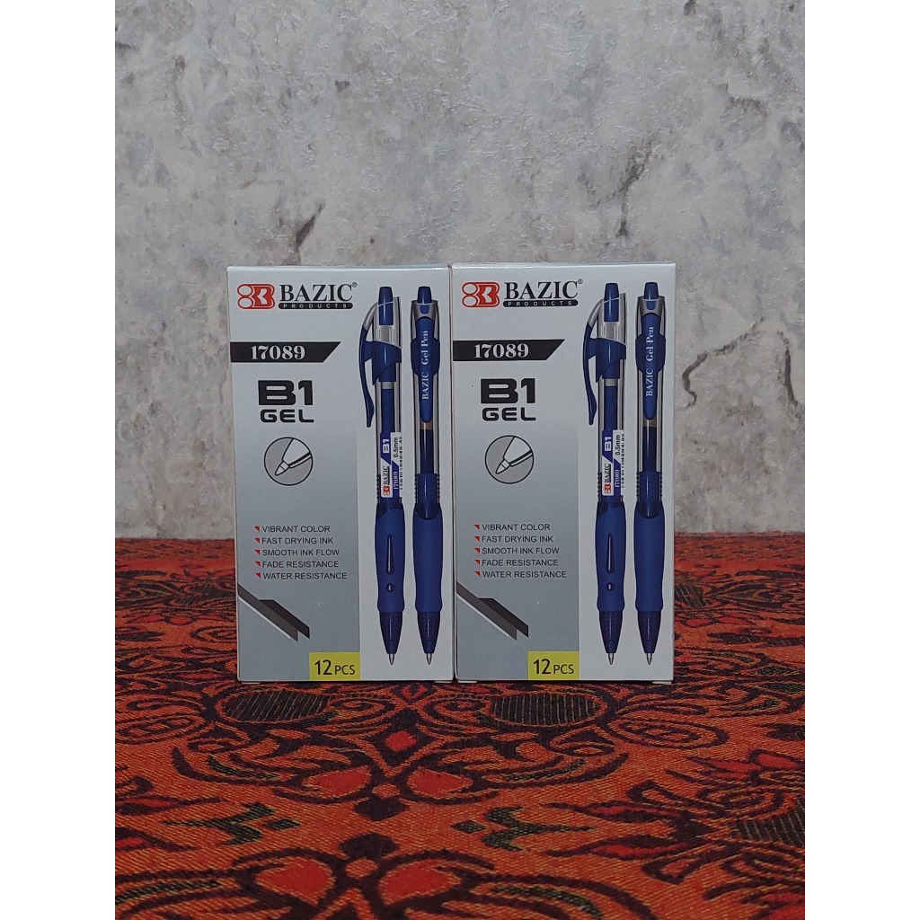 

Bazic gel pen 17089 B1 GEL 0,5mm 12 pcs