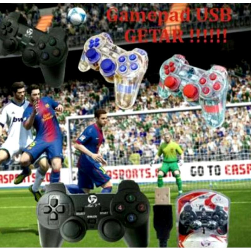 Gamepad Single Transparan USB / Joystick /Stick PC / Gamepad USB Single