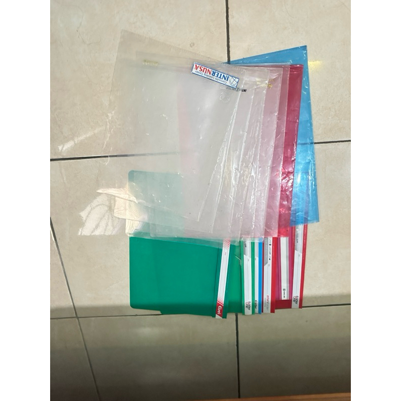 

PRELOVED MAP FOLDER, FILE FOLDER, FILE ORGANIZER 15PCS DAPET SMUA 10K