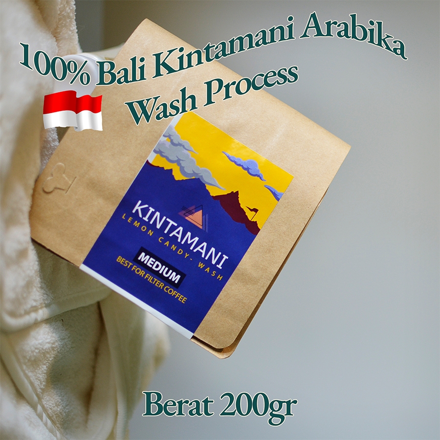 

Kopi Arabika Bali Kintamani | Arabica Coffee | Espresso Manual Brew Roaster 200gr