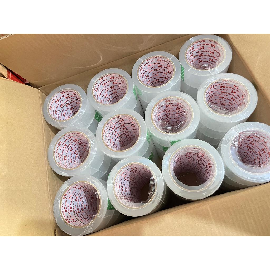 

LAKBAN per DUS COKLAT BENING 48x90 yard MERK HARMONY LAKBAN TEGAL harga GROSIR TERMURAH