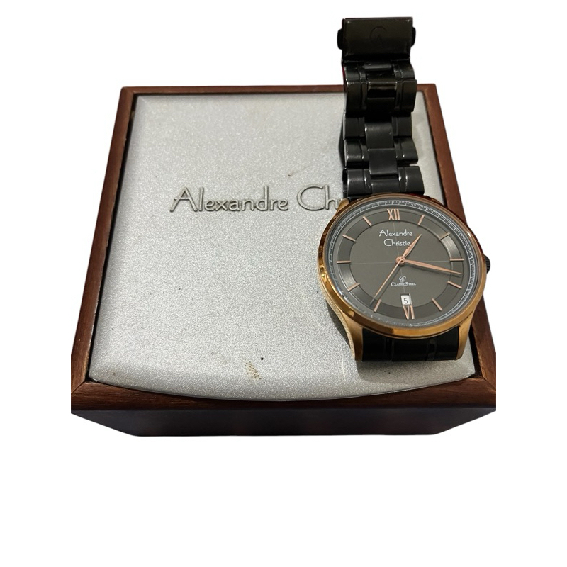 jam tangan cowok alexander christie/AC original