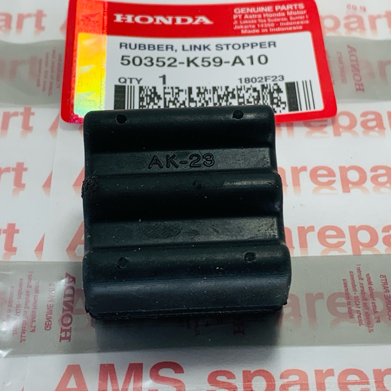 KARET MOUNTING RUBBER LINK STOPPER VARIO 125 ESP LED VARIO 150 BEAT ESP NEW SCOOPY ESP ORI HONDA