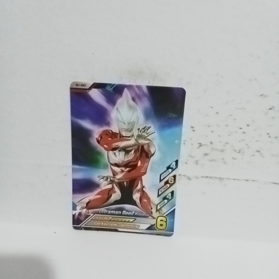 Paket Kartu Ultraman Fusion Fight R/b N Ultraman Geed Primitive B1-037