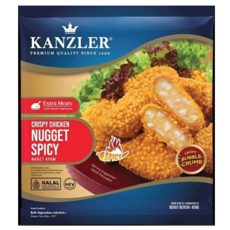 

Nugget Kanzler Spicy 450gr