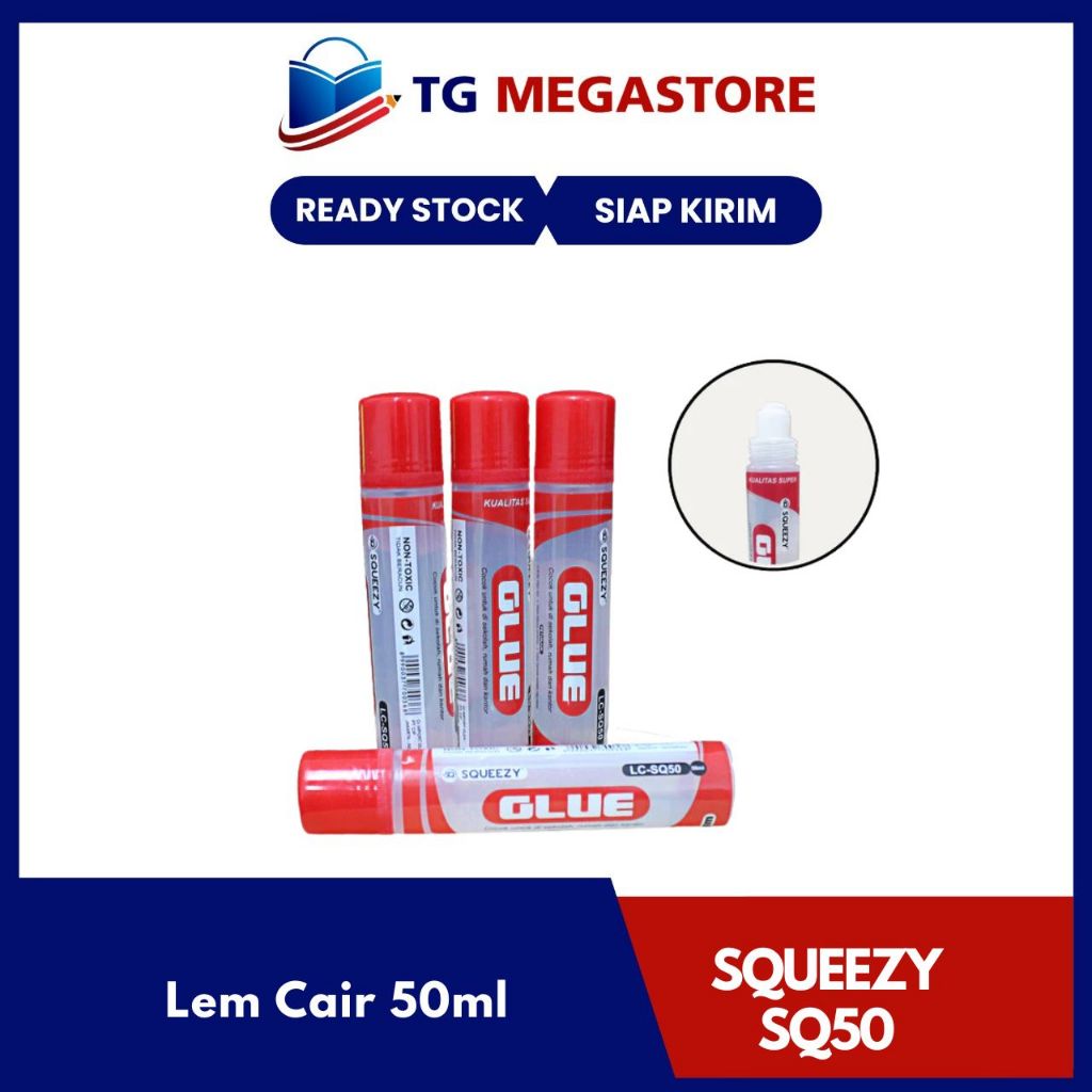 

Lem Cair Squeezy 50ml - LC-SQ50