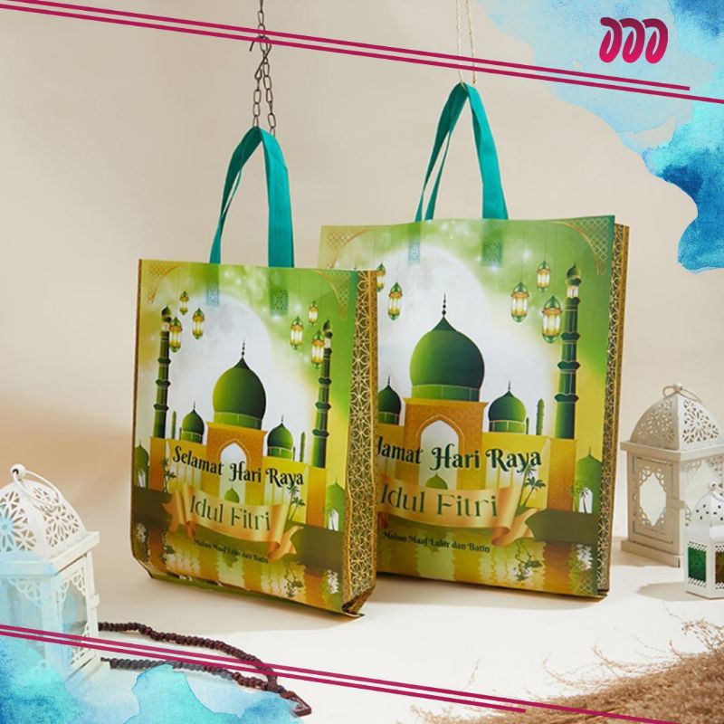 

TAS IDUL FITRI LAMINASI 12 PCS