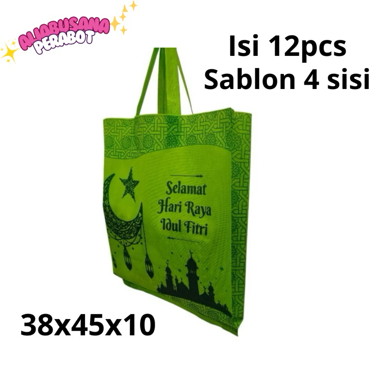 

TAS KANTONG IDUL FITRI/KANTONG THR/SOUVENIR/HAMPERS 12PCS