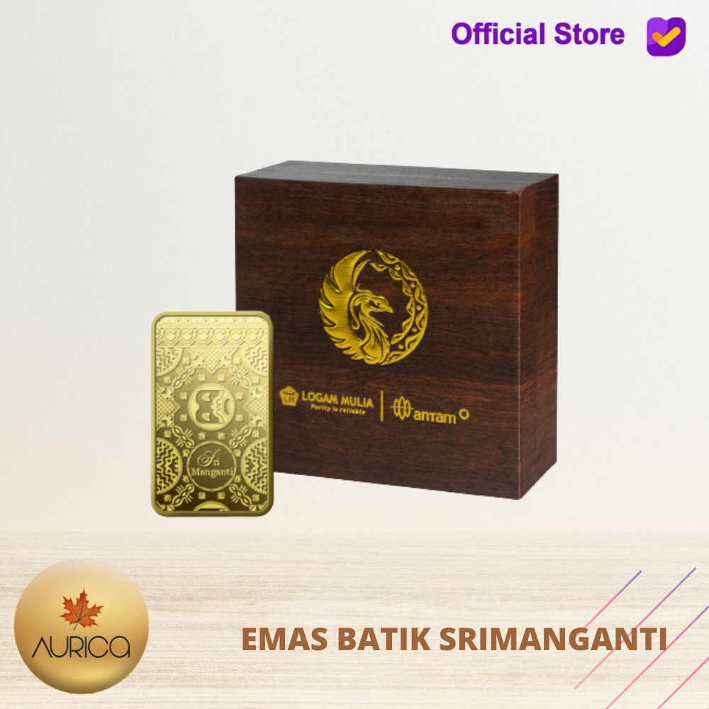 Emas Batik Srimanganti 10 Gram dan 20 Gram